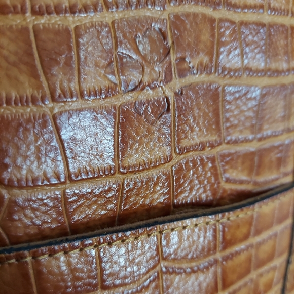 Patricia Nash Embossed Leather Shoulder/Tote Bag - Picture 7 of 9